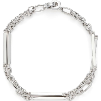 Leonardo 024933 Armband Edelstahl Clip & Mix
