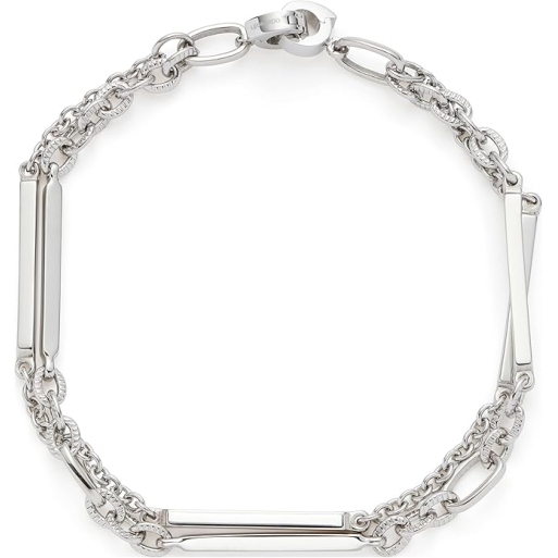 Leonardo 024933 Armband Edelstahl Clip & Mix