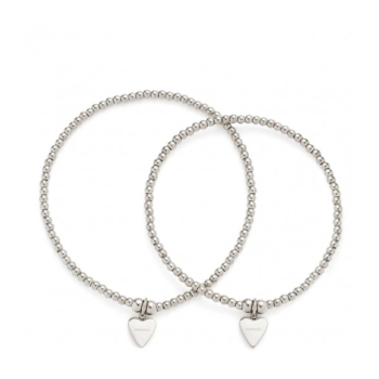 Leonardo 023154 Armbandset Edelstahl