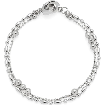 Leonardo 024447 Armband Edelstahl Clip & Mix