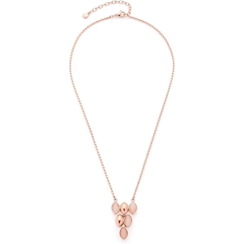 Leonardo 016987 Halskette Edelstahl rosé Catseye