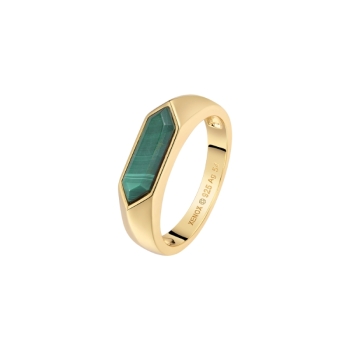 Xenox XS91535G Damenring 925 Sterling Silver vergoldet