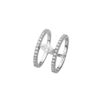 Xenox XS91206 Damenring 925 Sterling Silver