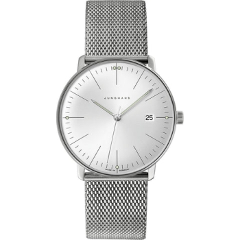 Junghans Max Bill 414463.46 Herrenuhr Quarz Klassisch Milanaise