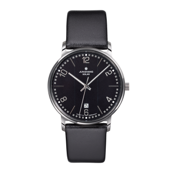 Junghans 144062.00 Unisex Damenuhr Herrenuhr Mega Lederband