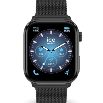 Ice Watch 024300 Smartwatch Herrenuhr 3.0 Black Milanese