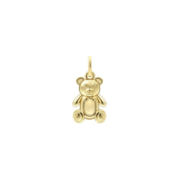 Xenox XS10499G Charm Anhänger Teddybär 925 Sterling Silver vergoldet
