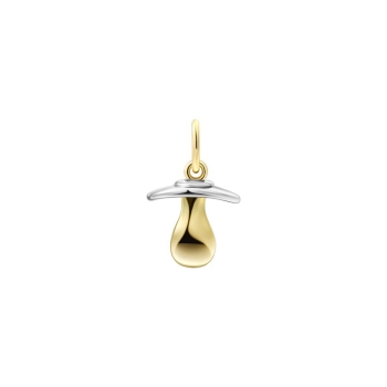 Xenox XS10501G Charm Anhänger Schnuller 925 Sterling Silver vergoldet