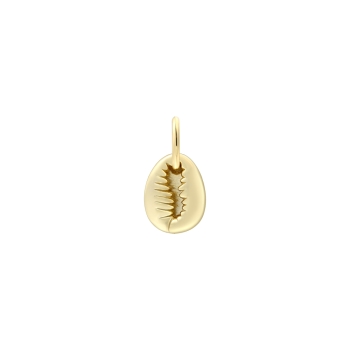 Xenox XS10513G Charm Anhänger Muschel 925 Sterling Silver vergoldet