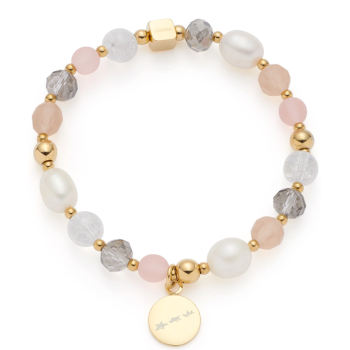 Leonardo 025930 Armband Edelstahl vergoldet