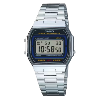 Casio A164WA-1VES Vintage Unisex Damenuhr, Herrenuhr