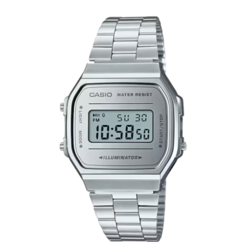 Casio A168WEM-7EF Vintage Unisex Damenuhr Herrenuhr