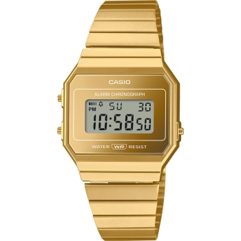 Casio A700WEVG-9AEF Vintage Unisex Damenuhr  Herrenuhr