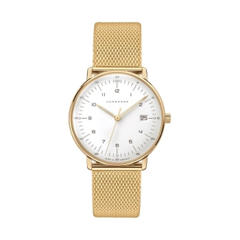 Junghans 47/7452.46 Damenuhr Edelstahl  Milanaise