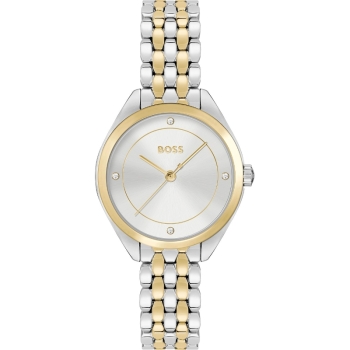 Hugo Boss 1502724 Damenuhr Edelstahl bicolor