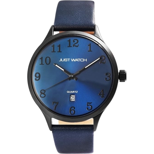 Just Watch JW20129-001 Herrenuhr Lederarmband