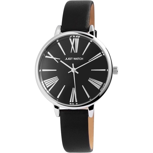 Just Watch JW10078-001 Damenuhr Lederarmband