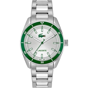Lacoste 2011487 Herrenuhr Grün Edelstahl