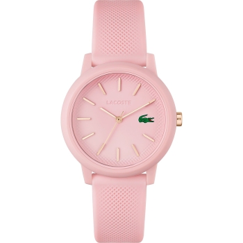 Lacoste 2001213 Damenuhr Rosa Rosé Silikonuhrband