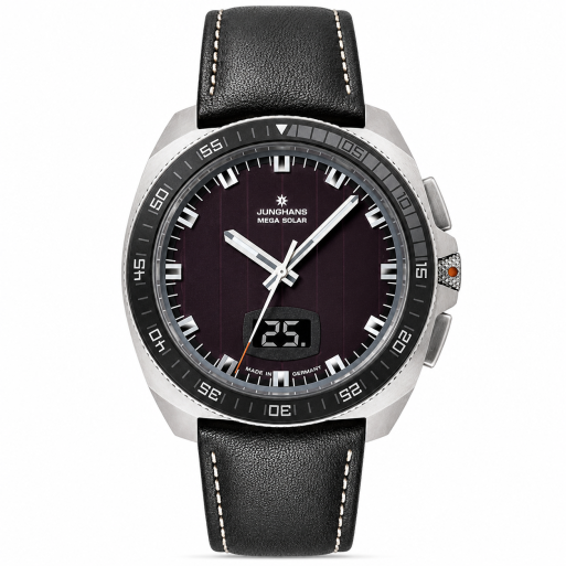 Junghans 56/4210.00 Mega Solar Herrenuhr Saphirglas
