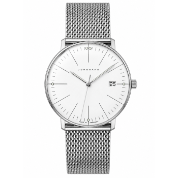 Junghans Max Bill 474250.46 Quarz Damenuhr Milanaise Klassisch