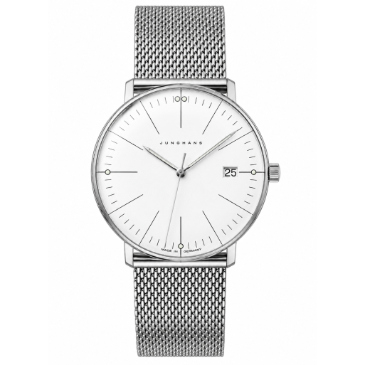 Junghans Max Bill 474250.46 Quarz Damenuhr Milanaise Klassisch