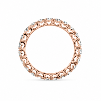 Verlobungsring Roségold Memory 585 mit Brillanten 2,3 CT