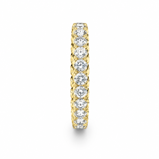Verlobungsring Gelbgold Memory 585 mit Brillanten 2,3 CT