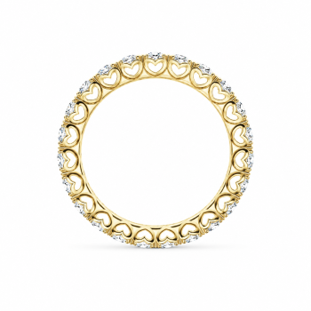 Verlobungsring Gelbgold Memory 585 mit Brillanten 2,3 CT