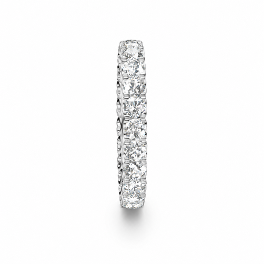 Verlobungsring Weißgold Memory 585 mit Brillanten 2,3 CT