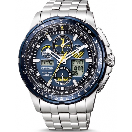 Citizen Eco Drive Promaster JY8058-50L Funkuhr Blue Angels Skyhawk Saphirglas Citizen Eco Drive Promaster JY8058-50L Funkuhr Blue Angels Skyhawk Saphirglas