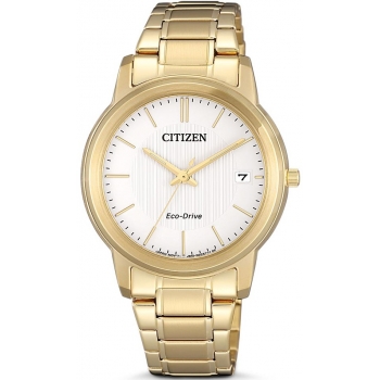 Citizen Eco Drive FE6012-89A Damenuhr Solar Gold