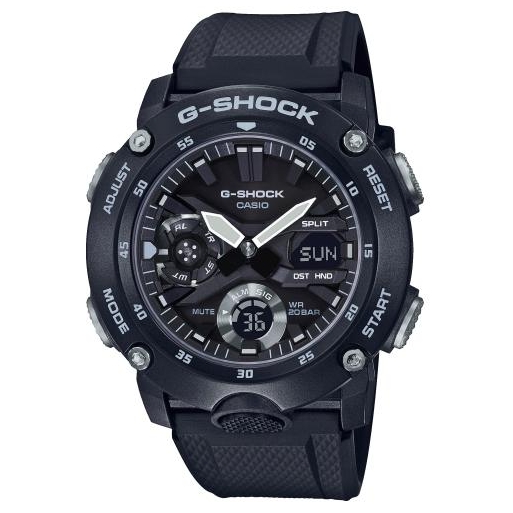 Casio G-Shock GA-2000S-1AER Herrenuhr Black Shock Resistant Casio G-Shock GA-2000S-1AER Herrenuhr Black Shock Resistant