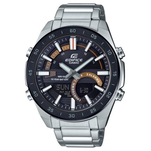 Casio Edifice ERA-120DB-1BVEF Mineralglas Herrenuhr World Time Casio Edifice ERA-120DB-1BVEF Mineralglas Herrenuhr World Time