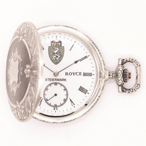 Taschenuhr Royce Mechanisch Steirischer Panther mit Deckel Swiss Movement 3359988 Taschenuhr Royce Mechanisch Steirischer Panther mit Deckel Swiss Movement 3359988