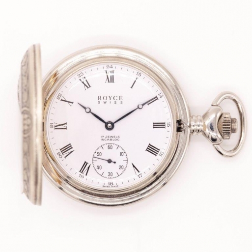 Taschenuhr Royce Mechanisch Römische Ziffern mit Deckel 3348076 Taschenuhr Royce Mechanisch Römische Ziffern mit Deckel 3348076