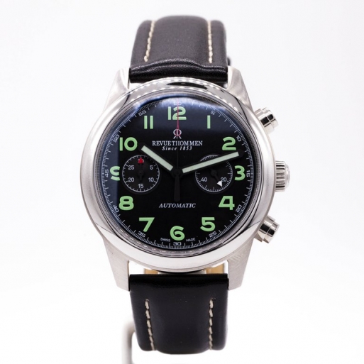Revue Thommen Herrenuhr 16064.6/ 0047 Mechanischer Chronograph Revue Thommen Herrenuhr 16064.6/ 0047 Mechanischer Chronograph