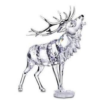 Swarovski Hirsch Kristallfigur 291431 Dekofigur