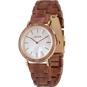 Laimer 0157 Holzuhr Woodwatch Lara Damenuhr
