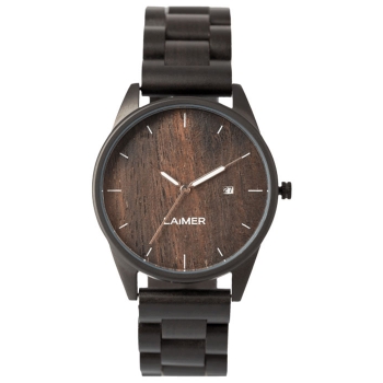 Laimer 0075 Holzuhr Sascha Herrenuhr Woodwatch
